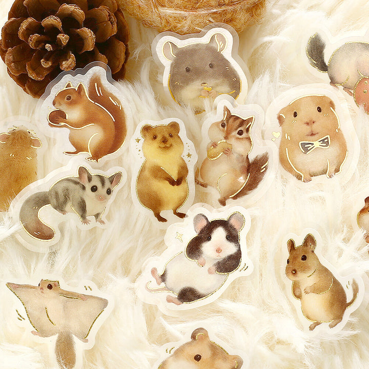 BGM Flake Stickers - Ippai Series Vol 5 - Small Animals