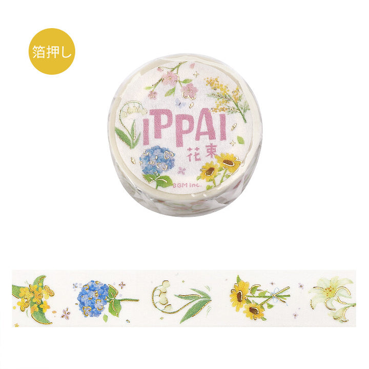 BGM Washi Tape - Ippai Series - Flowers