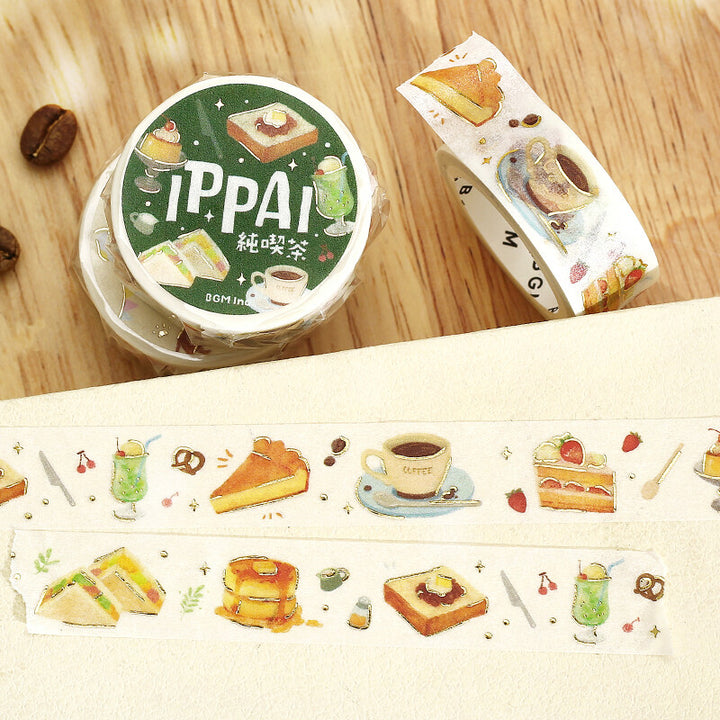 BGM Washi Tape - Ippai Series - Tea Time