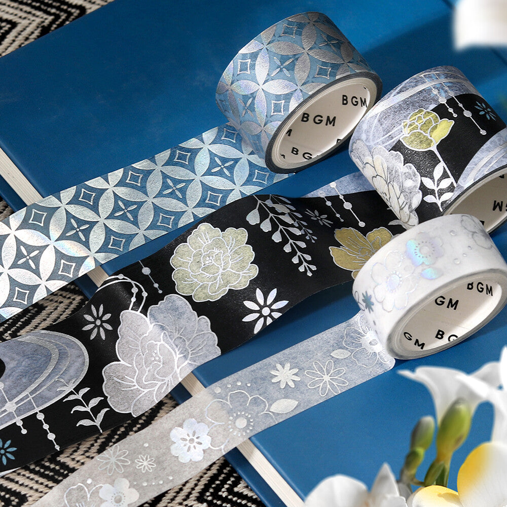 BGM Kimono Series Washi Tape Sets Vol. 2 - Choose from 4 Designs