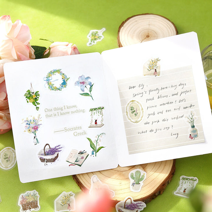 BGM Flake Stickers - Petit Story Series - Garden