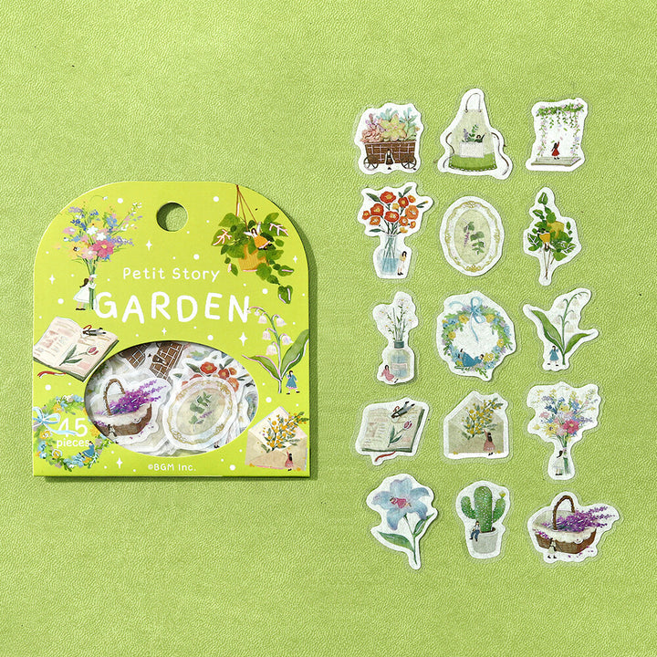 BGM Flake Stickers - Petit Story Series - Garden