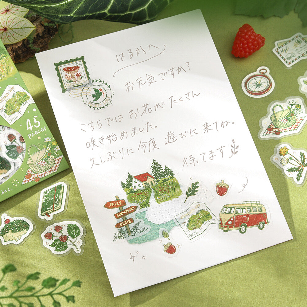 BGM Flake Stickers - Pieces of a Journey - Into the Forest