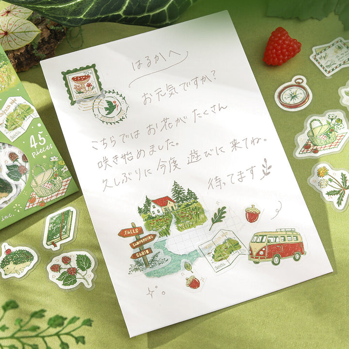 BGM Flake Stickers - Pieces of a Journey - Into the Forest