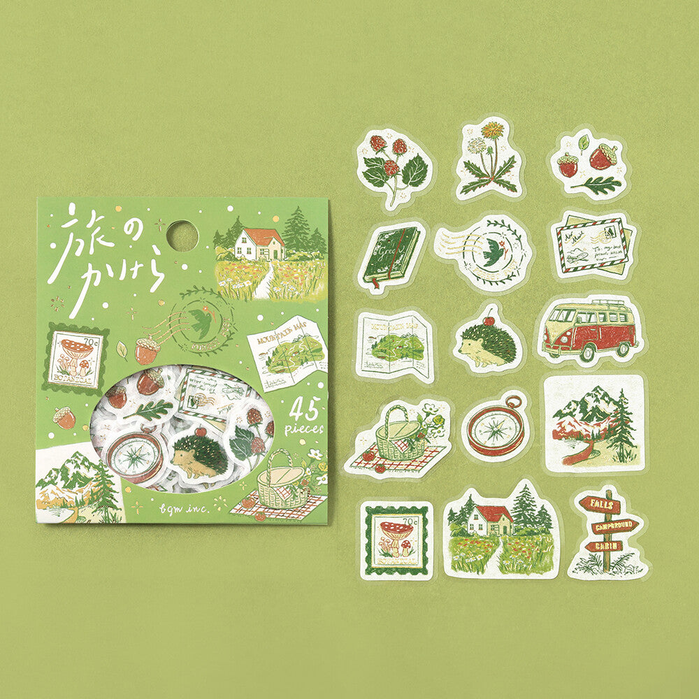 BGM Flake Stickers - Pieces of a Journey - Into the Forest
