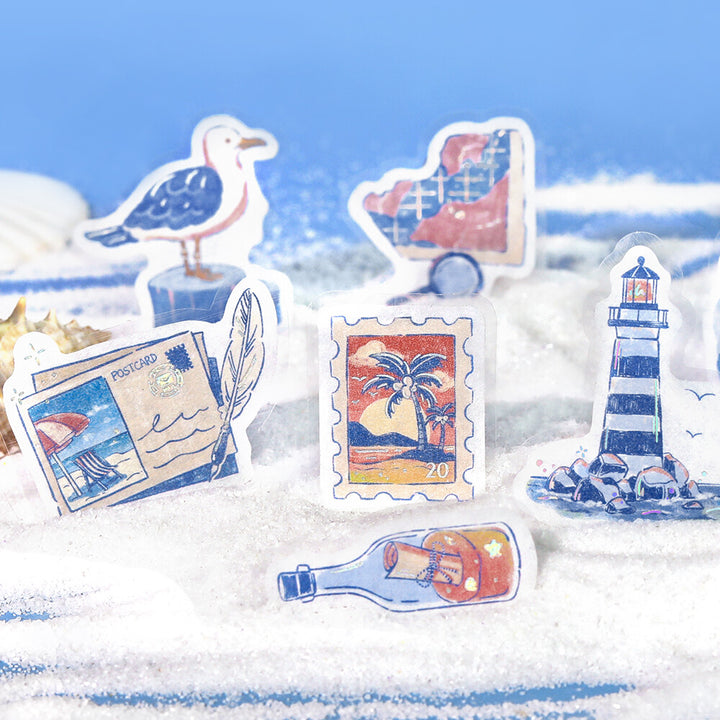 BGM Flake Stickers - Pieces of a Journey - Seaside
