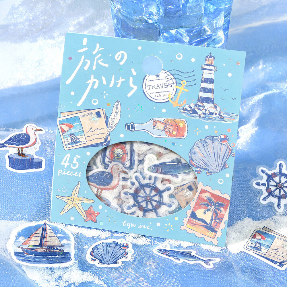 BGM Flake Stickers - Pieces of a Journey - Seaside