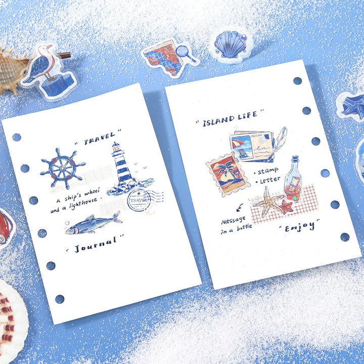 BGM Flake Stickers - Pieces of a Journey - Seaside