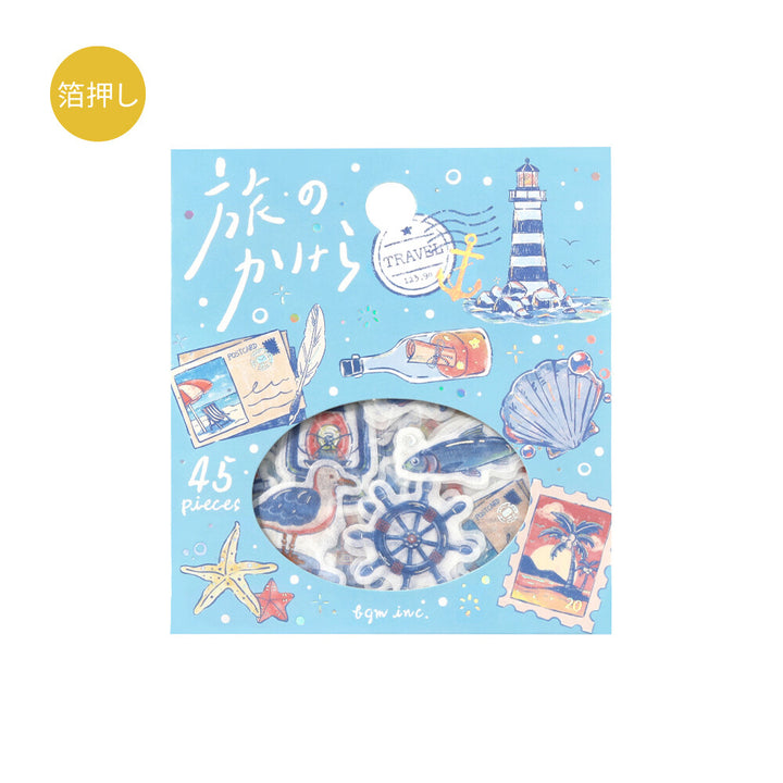 BGM Flake Stickers - Pieces of a Journey - Seaside