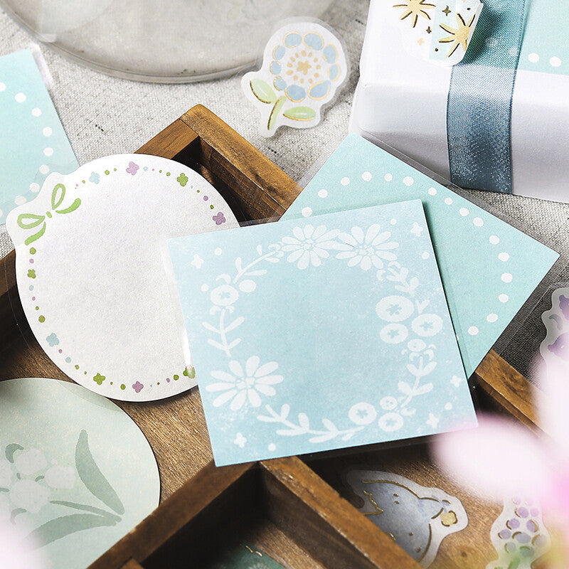 BGM Planner Stickers - Flower Day Series - Green