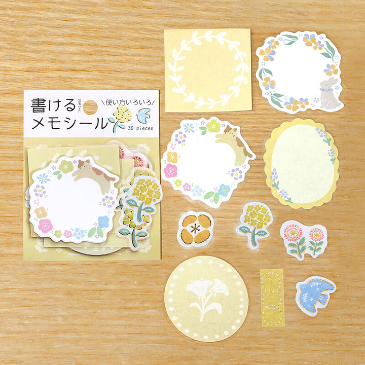 BGM Planner Stickers - Flower Day Series - Yellow