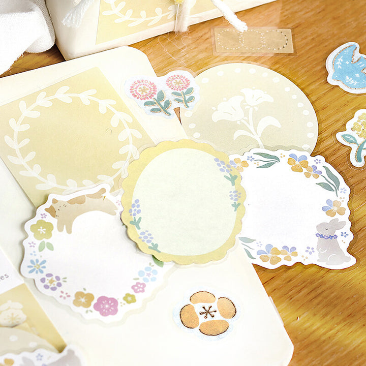 BGM Planner Stickers - Flower Day Series - Yellow