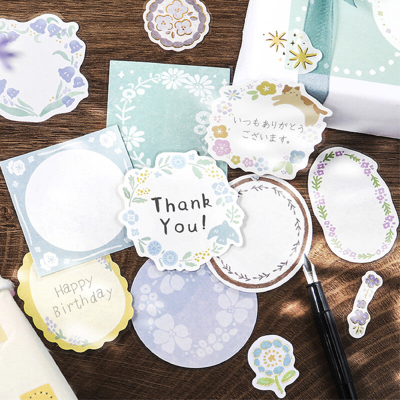 BGM Planner Stickers - Flower Day Series - Green