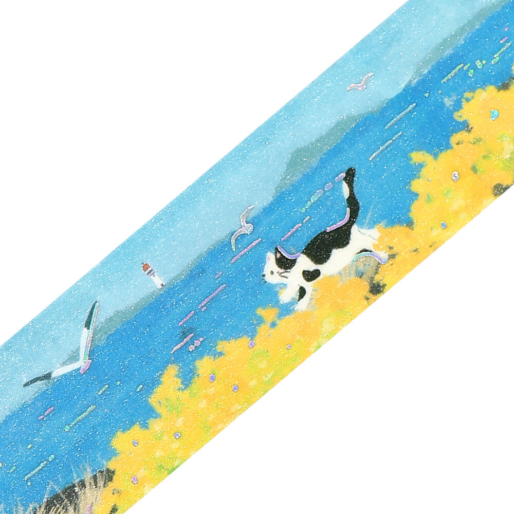 BGM Washi Tape - The Cat's Journey Series - Seaside