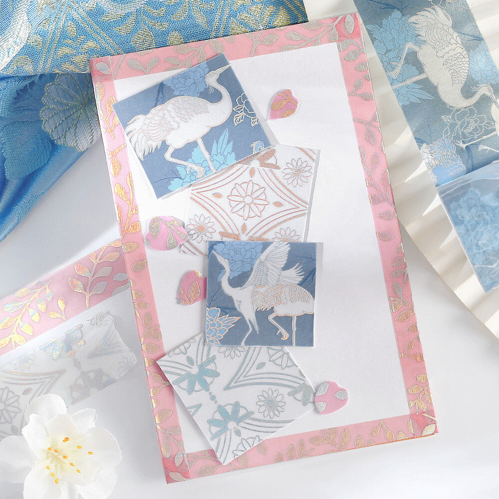 BGM Kimono Series Washi Tape Sets - Choose from 4 Designs