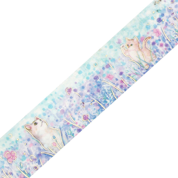 BGM Washi Tape - Cats and Flowers