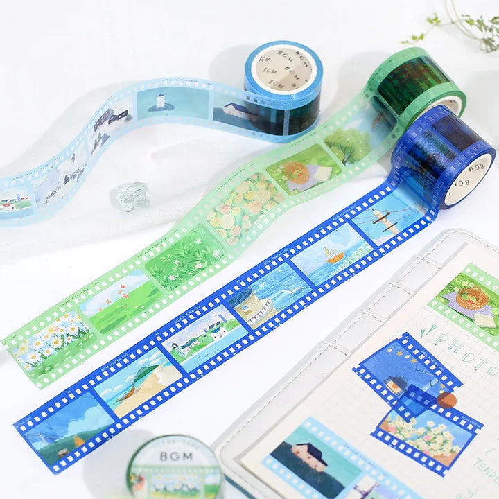 BGM Clear Tape - Blue Film