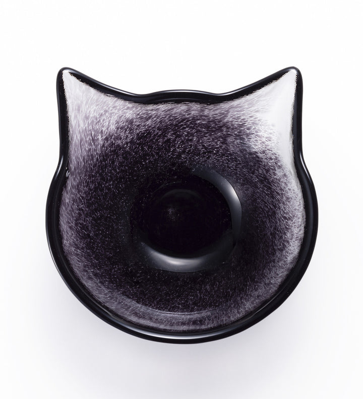 Coconeco Cat Glass Bowl - Black Cat