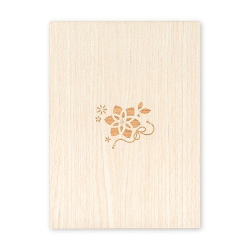 Cru-Cial Japanese Goshuin Stampbook - Floral Pattern