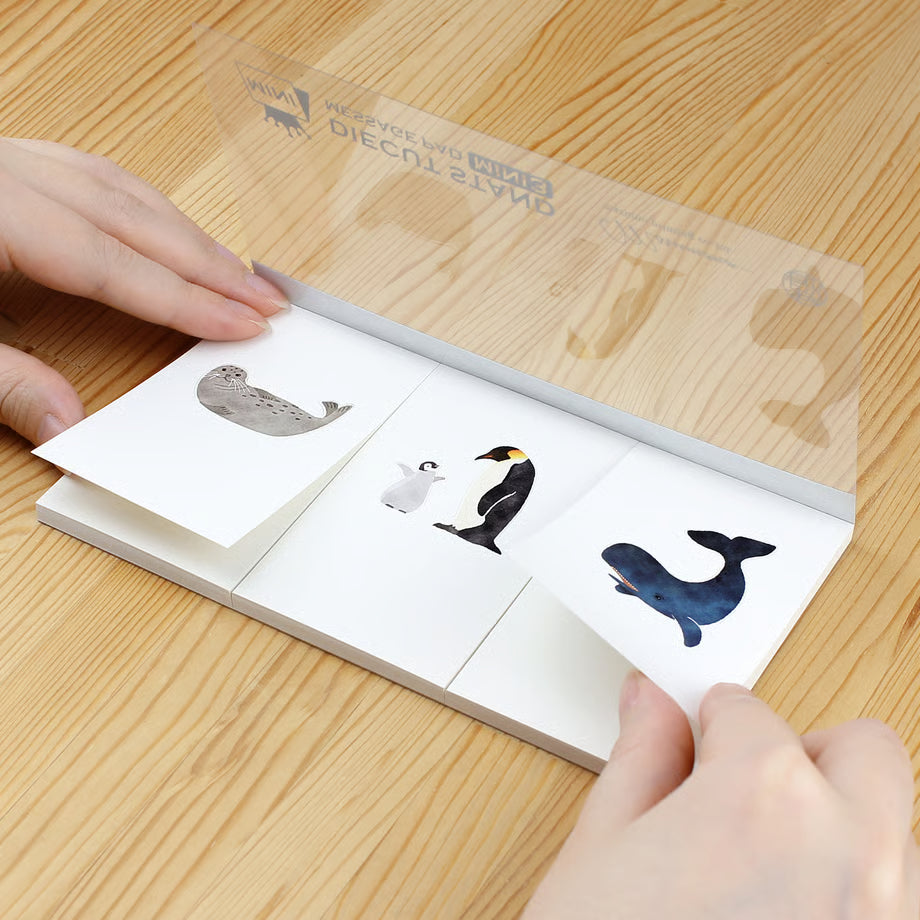 Marumo Die-Cut Memo Pad - Mini 3 Series - Marine Animals