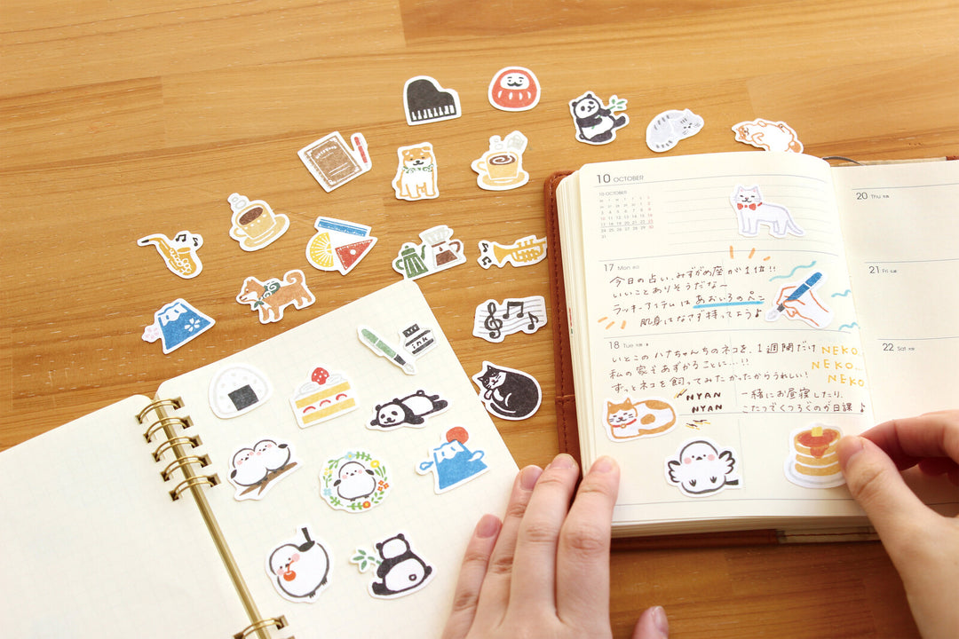 Furukawa Paper Works - Flake Stickers - Stationery