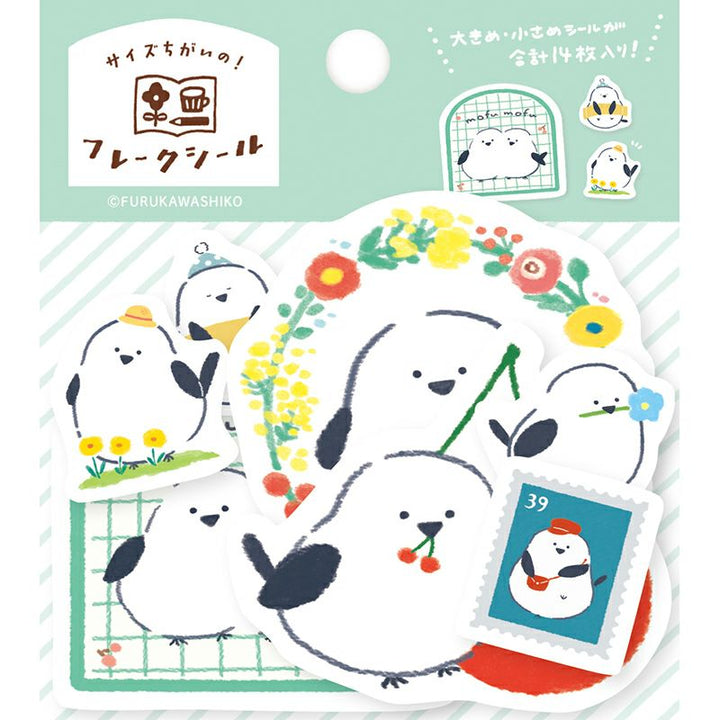 Furukawa Paper Works - Flake Stickers - Shimaenaga