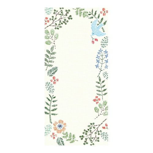 Furukawa Paper Works - Letter Set - Bird and Flowers