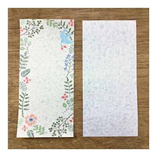 Furukawa Paper Works - Letter Set - Bird and Flowers