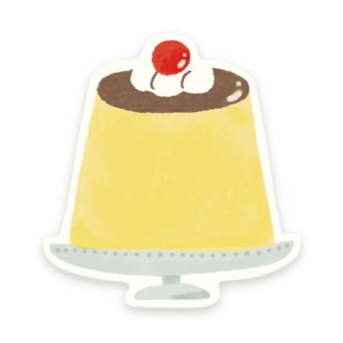 Furukawa Paper Works - Die Cut Sticky Note - Cat with Jelly