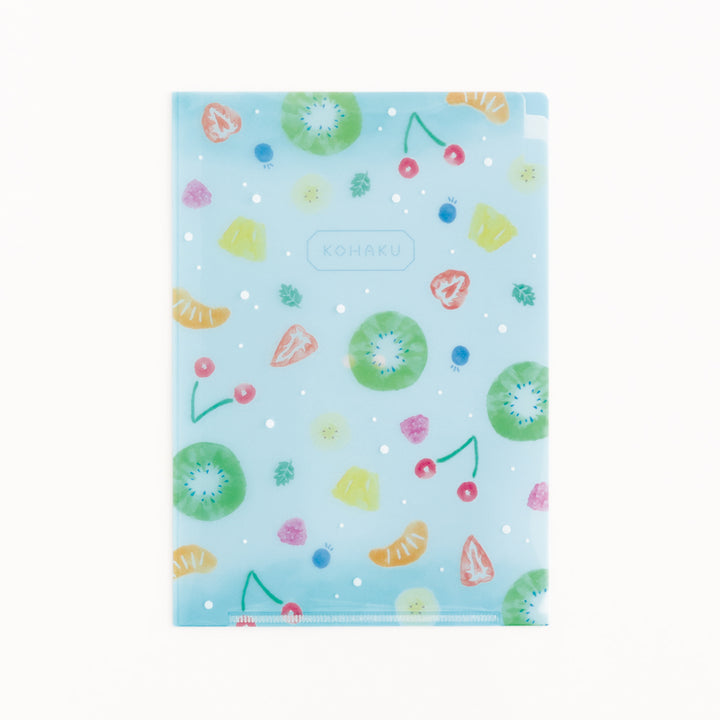 GreenFlash Kohaku A5 3-Pocket File Folder - Fruit Punch