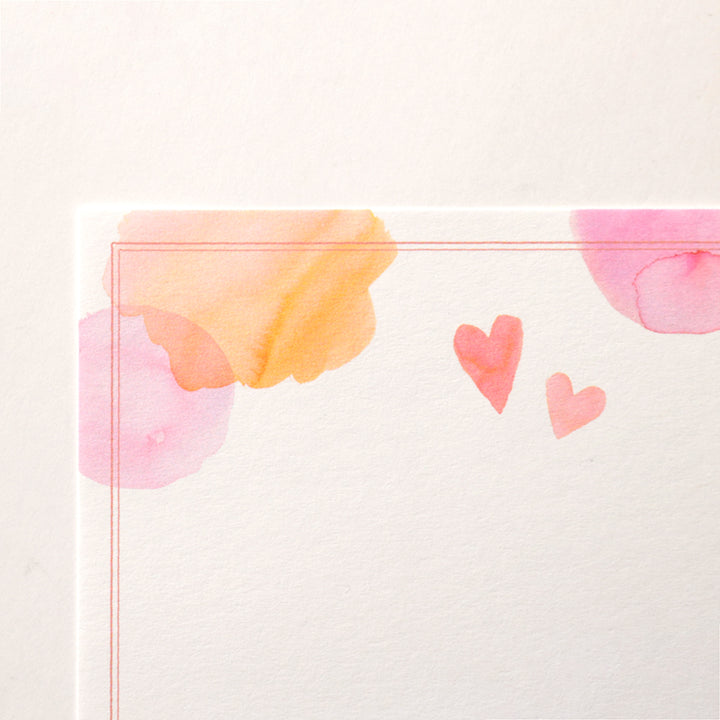 GreenFlash Mini Letter Set - Pink Hearts