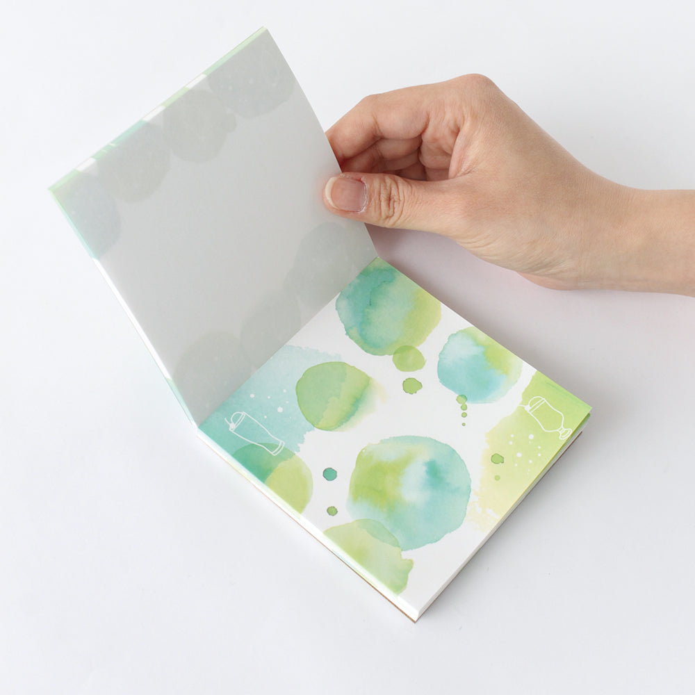 GreenFlash Memo Pad - Green Soda