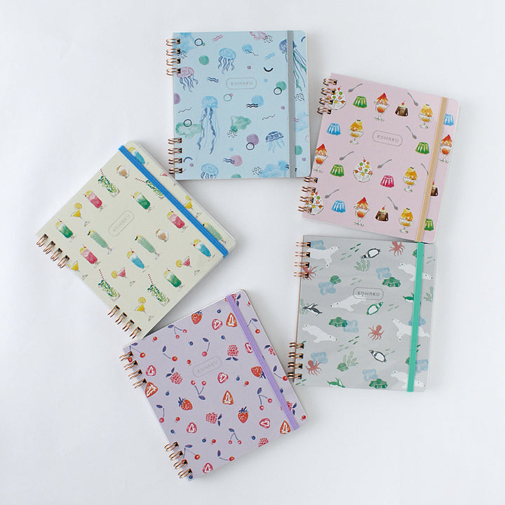 GreenFlash Kohaku Ring Notebook - Soda Drinks