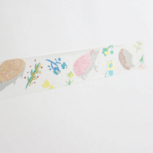 GreenFlash Washi Tape - Hedgehogs