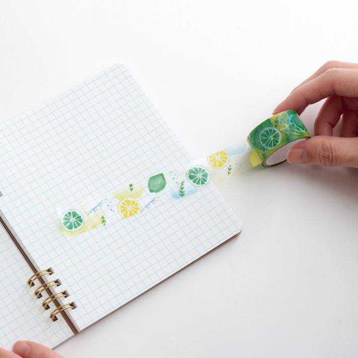 GreenFlash Kohaku Clear Masking Tape - Lemon