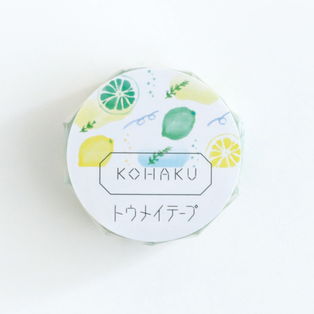 GreenFlash Kohaku Clear Masking Tape - Lemon