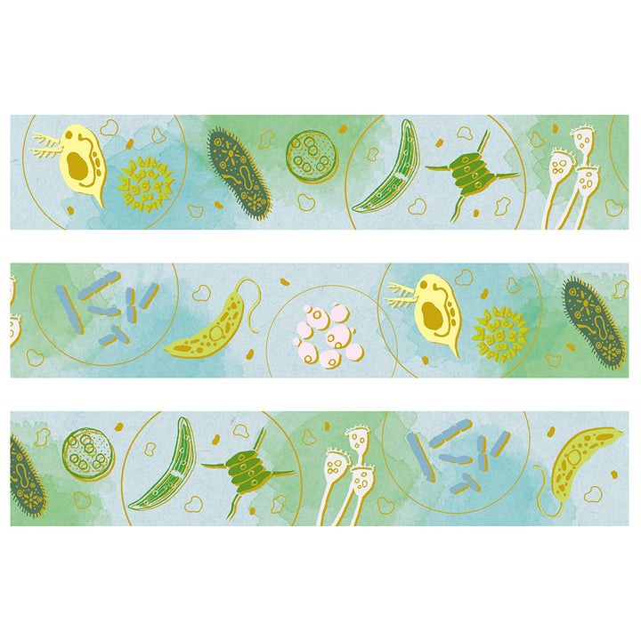 GreenFlash Washi Tape - Microbiology