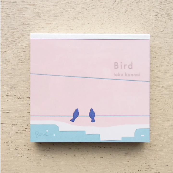 Hyogensha Memo Pad - Birds