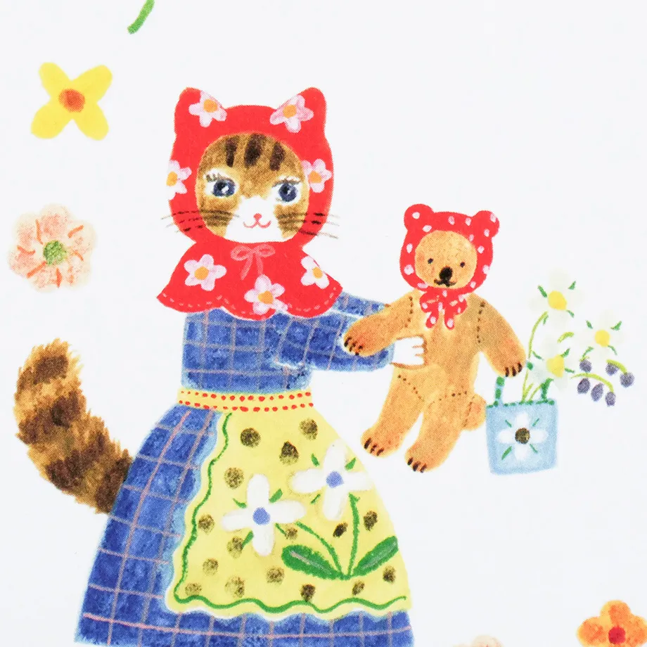 Hyogensha Memo Pad - Little Fluffy Friends