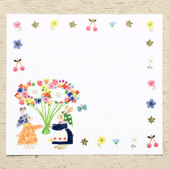 Hyogensha Memo Pad - Little Fluffy Friends