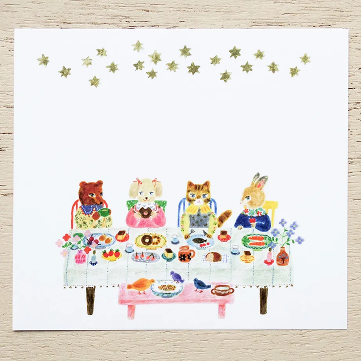Hyogensha Memo Pad - Little Fluffy Friends