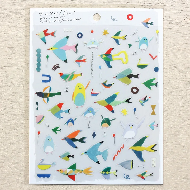 Hyogensha Sticker Set - "Tobu" Birds by Subikiawa