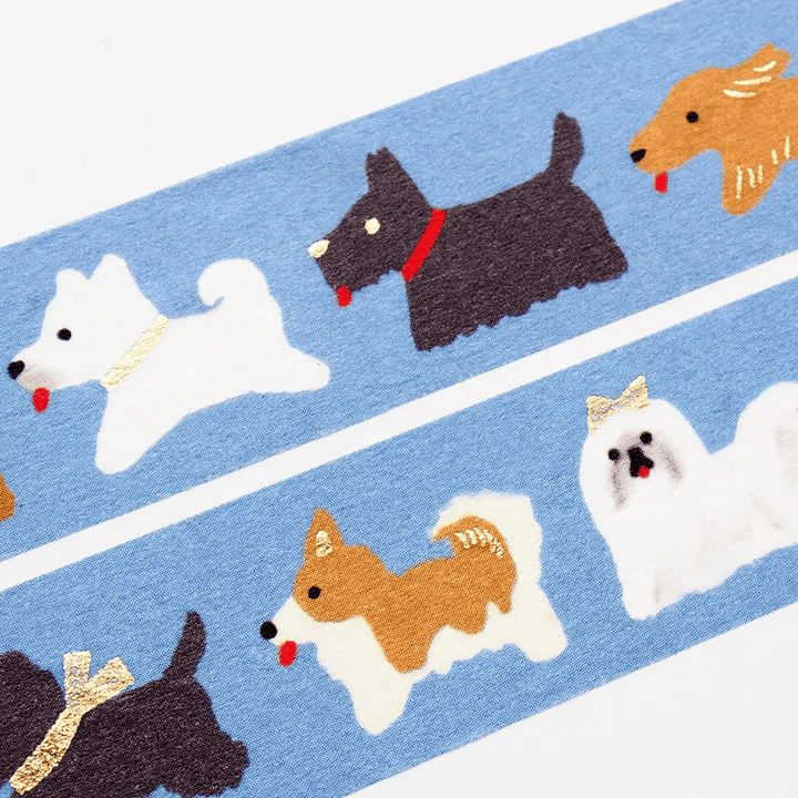 Hyogensha Washi Tape - Doggie Parade by Tada Reiko