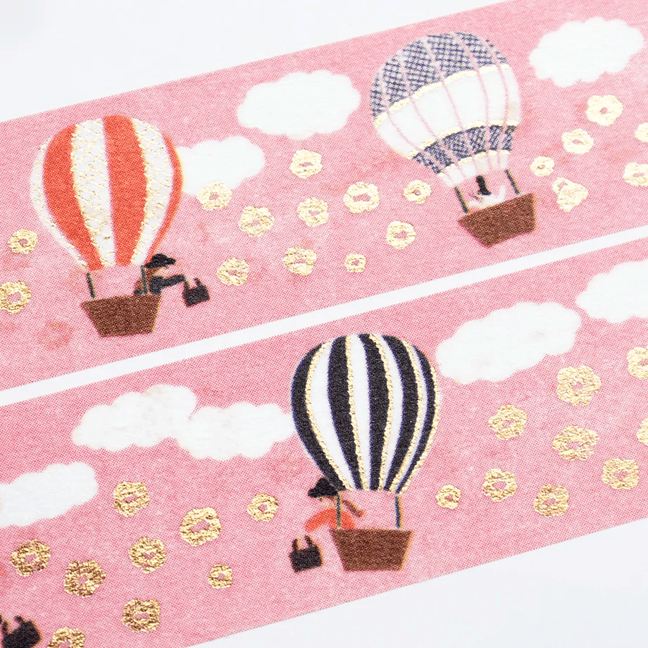 Hyogensha Washi Tape - Hot Air Balloon by Necktie