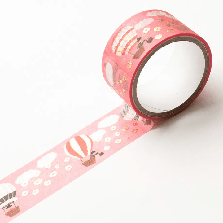 Hyogensha Washi Tape - Hot Air Balloon by Necktie