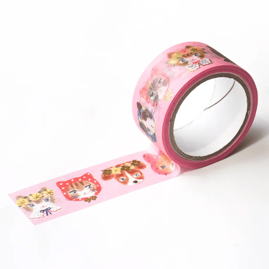 Hyogensha Washi Tape - Niko Niko by Aiko Fukawa