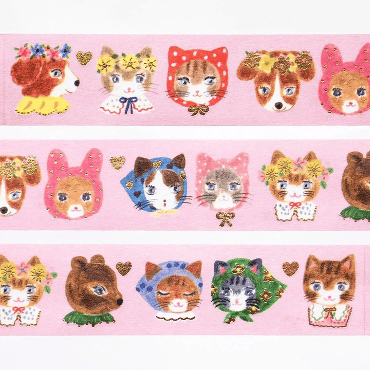 Hyogensha Washi Tape - Niko Niko by Aiko Fukawa