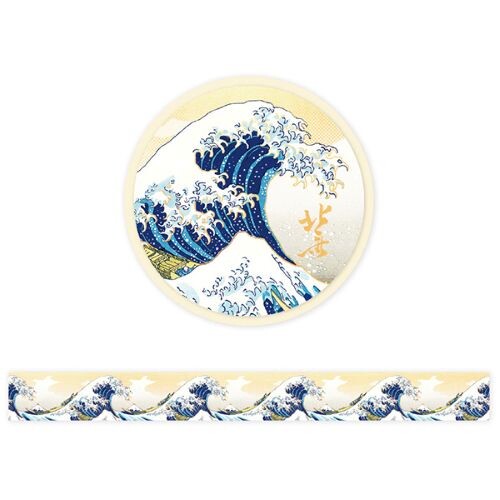 Hyogensha Washi Tape - Hokusai - Great Wave off Kanagawa