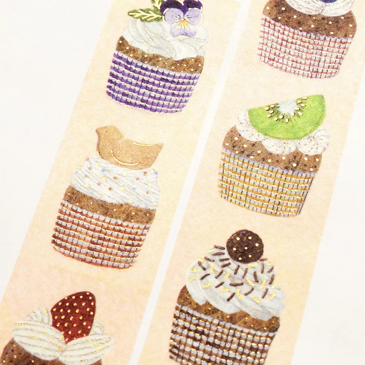 Hyogensha Washi Tape - Three O'Clock by Asano Midori