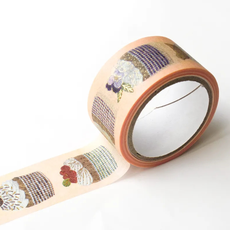 Hyogensha Washi Tape - Three O'Clock by Asano Midori